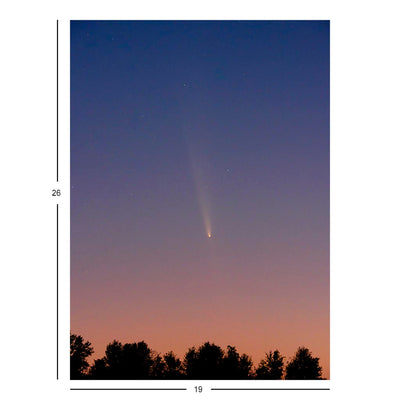 Comet C/2023 A3 Tsuchinshan-ATLAS passes over Southeast Louisiana near NASA Michoud, New Orleans, LA Jigsaw Puzzle