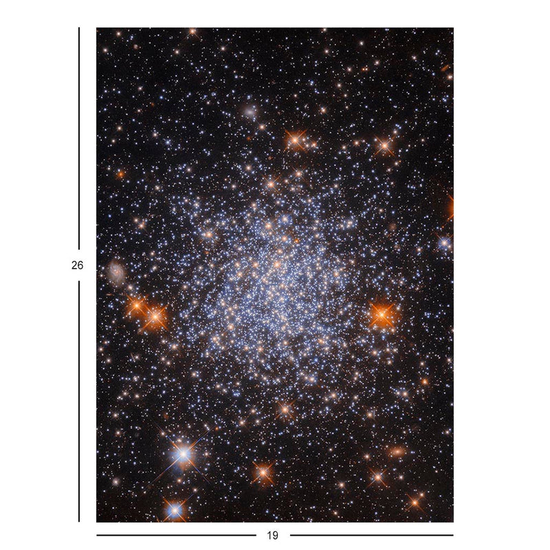 Hubble Telescope Image of NGC 1651 in the Large Magellanic Cloud Jigsaw Puzzle