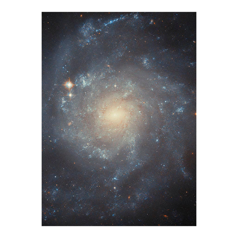 Hubble Telescope Image of Spiral Galaxy NGC 5668 Jigsaw Puzzle