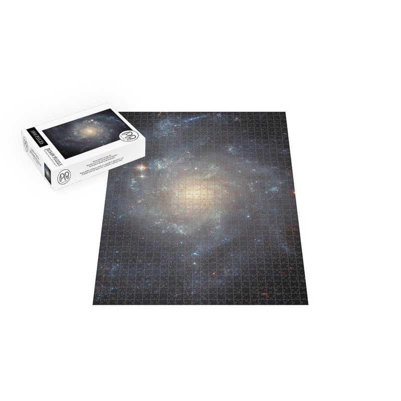 Hubble Telescope Image of Spiral Galaxy NGC 5668 Jigsaw Puzzle