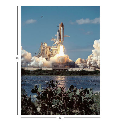 Space Shuttle Atlantis Launches On Its 13th Space Trip, November 3, 1994 Jigsaw Puzzle