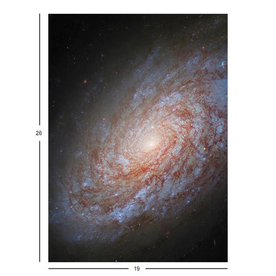 Hubble Telescope Image of Unbarred Spiral Galaxy NGC 4414 Jigsaw Puzzle