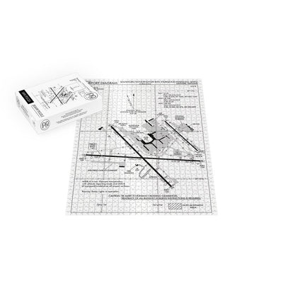 Baltimore/Washington International Thurgood Marshall Airport Diagram Jigsaw Puzzle