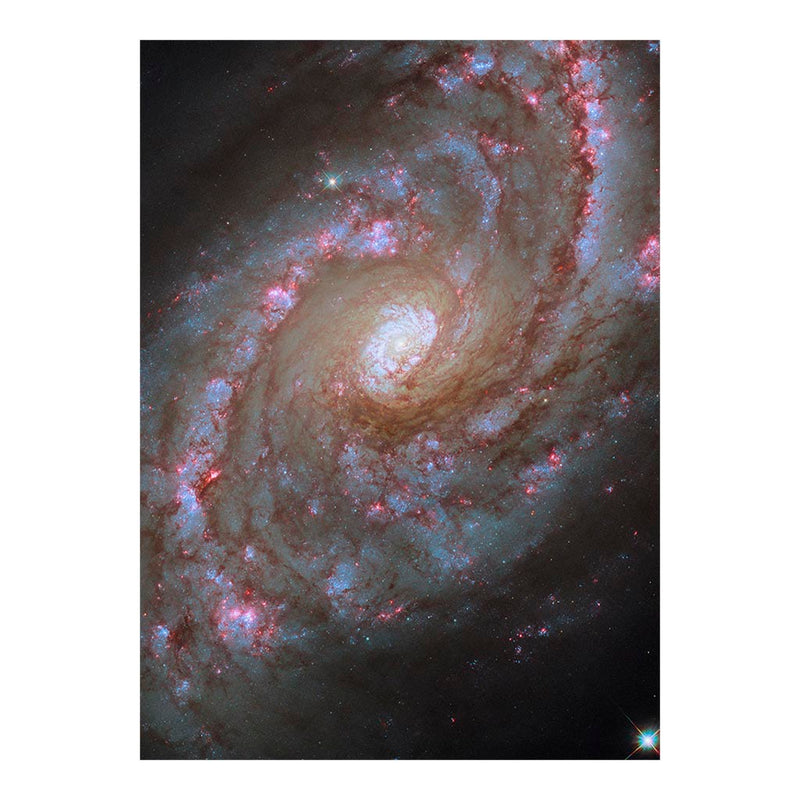 Hubble Telescope Image of Spiral Galaxy NGC 5248 Jigsaw Puzzle