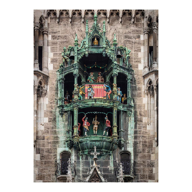 Rathaus-Glockenspiel, Marienplatz Square, Munich, Germany Jigsaw Puzzle