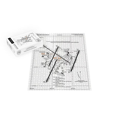 Nashville International Airport Diagram Jigsaw Puzzle