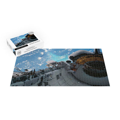 Space Shuttle Discovery Mission STS-51 Spacewalk Over The Caribbean Jigsaw Puzzle