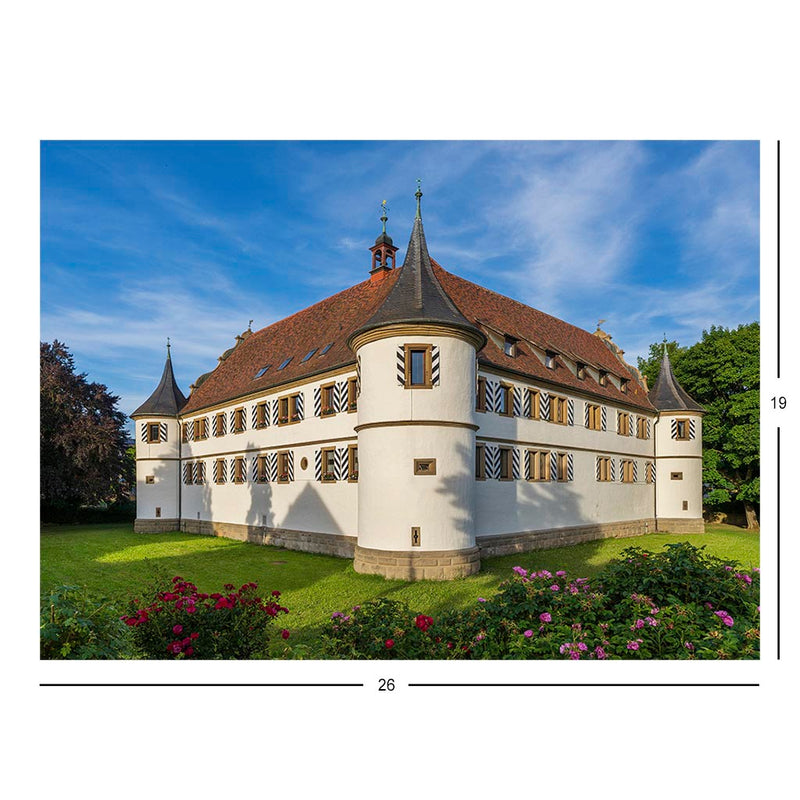 Water Castle Of The Teutonic Order, Heilbronn, Germany Jigsaw Puzzle