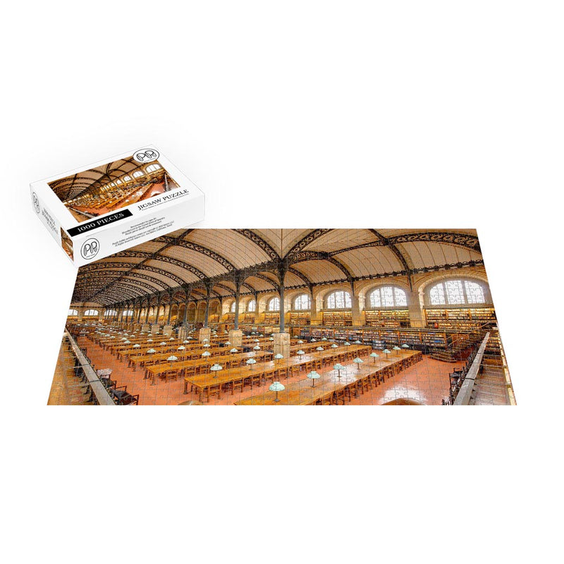 Sainte-Genevieve Library, Paris, France Jigsaw Puzzle