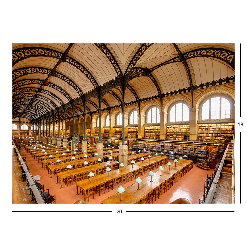 Sainte-Genevieve Library, Paris, France Jigsaw Puzzle