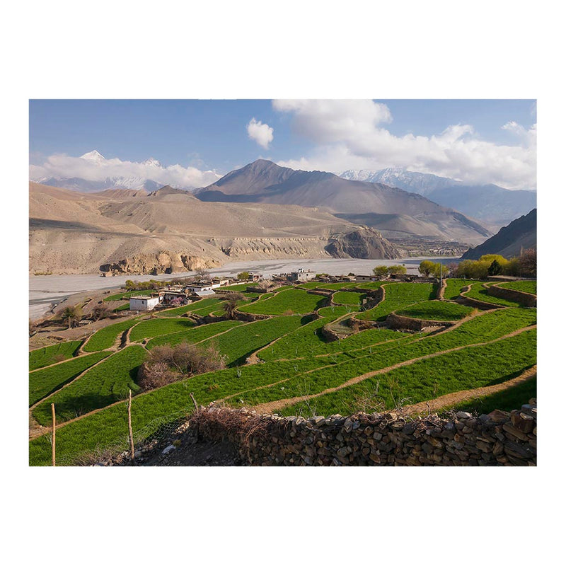 Kali Gandaki Valley, Thiri, Nepal. Jigsaw Puzzle