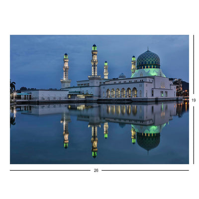 City Mosque, Kota Kinabalu, Sabah, Malaysia Jigsaw Puzzle