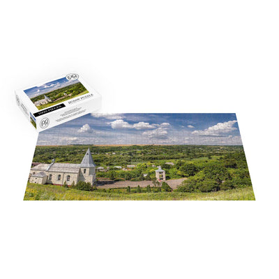 Panorama of the Holy Trinity Church in Zinkiv, Ukraine Jigsaw Puzzle