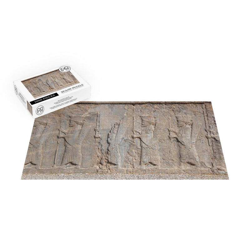 Bas-reliefs of Achaemenid Warriors, Iran Jigsaw Puzzle