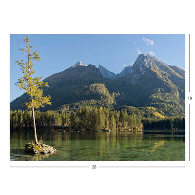 Hochkalter-Mountains In The Berchtesgaden Alps Jigsaw Puzzle