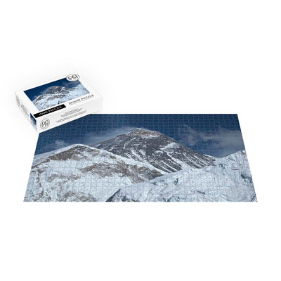 Mount Everest Seen From Mount Pumori, Nepal, Himalayas Jigsaw Puzzle