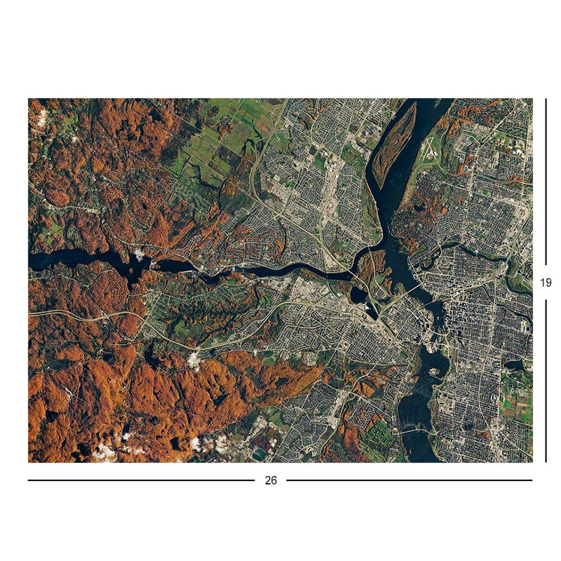 ISS Photograph of Ottawa&