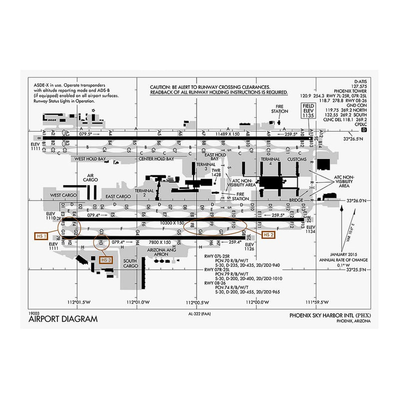 Phoenix Sky Harbor International Airport Diagram Jigsaw Puzzle