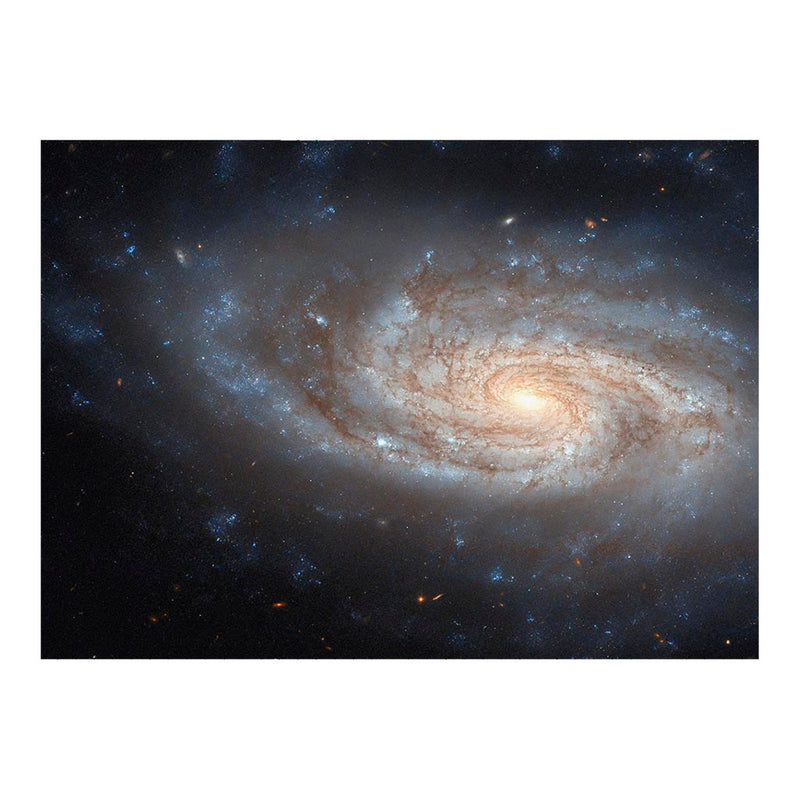 Hubble Images a Classic Spiral Jigsaw Puzzle