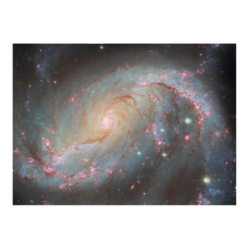 Hubble Telescope Image Of Barred Spiral Galaxy NGC 1672 Jigsaw Puzzle