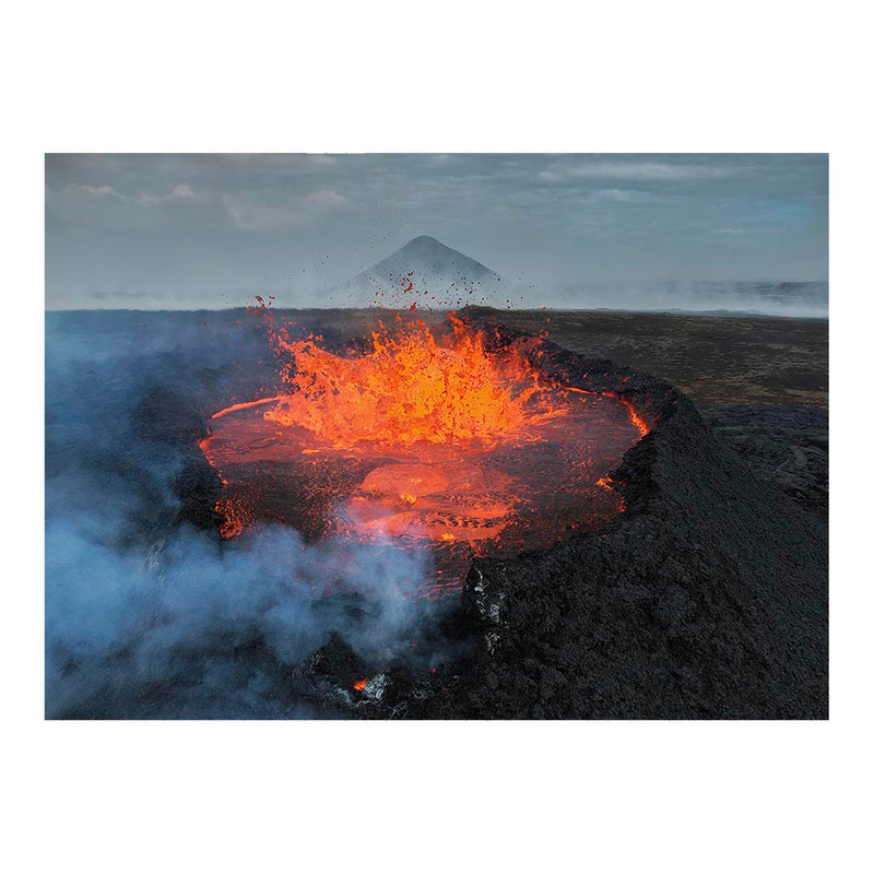 Volcano Eruption At Fagradalsfjall, Iceland Jigsaw Puzzle