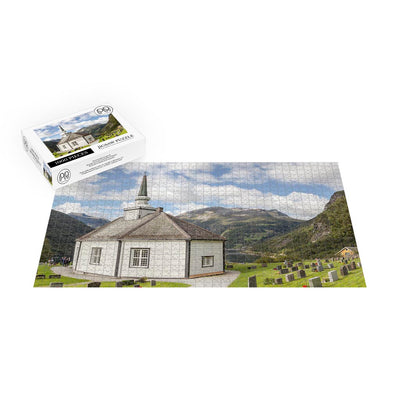 Geiranger Church, Norway Jigsaw Puzzle