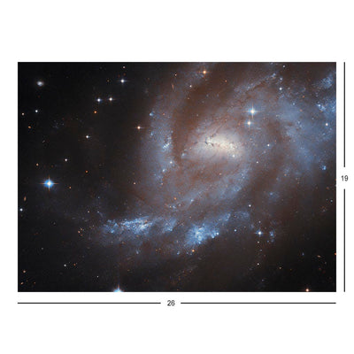 Hubble Telescope Image Of Barred Spiral Galaxy UGC 11861 Jigsaw Puzzle