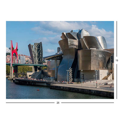 A View Of Guggenheim Museum Bilbao Jigsaw Puzzle