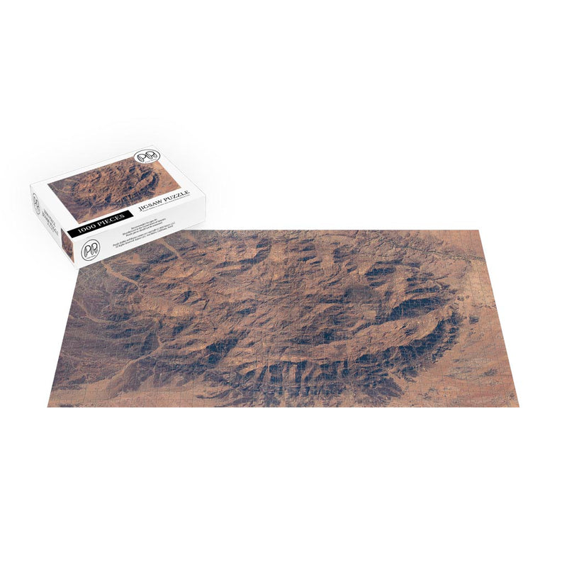 ISS Photograph of Brandburg Massif, Namibia Jigsaw Puzzle