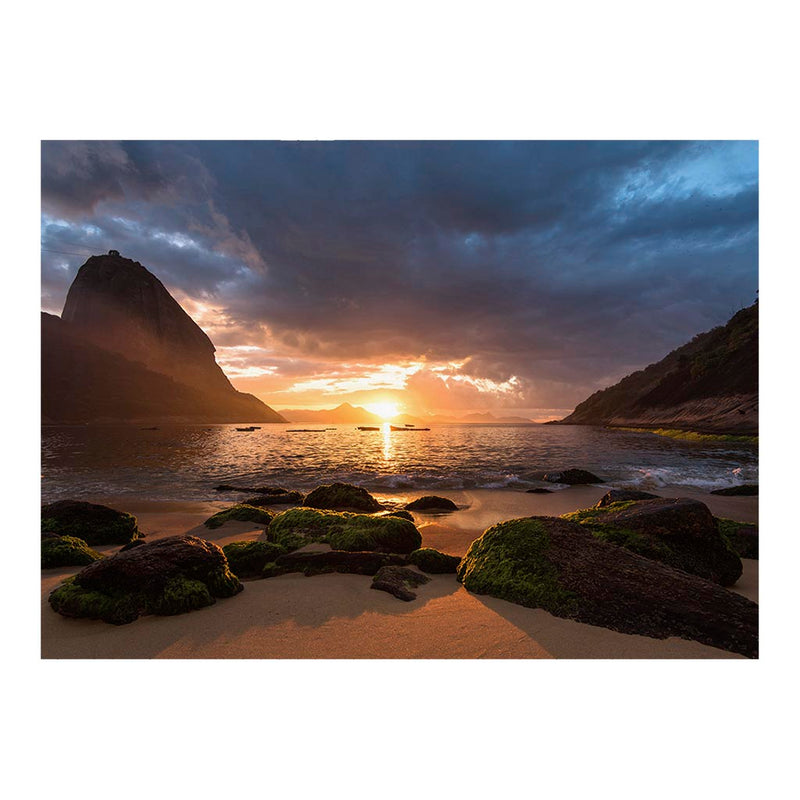 Sunset In Rio de Janeiro, Brazil Jigsaw Puzzle