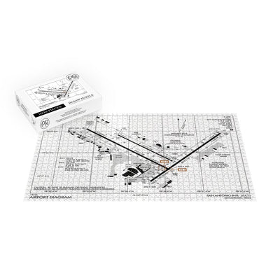 San Antonio International Airport Diagram Jigsaw Puzzle