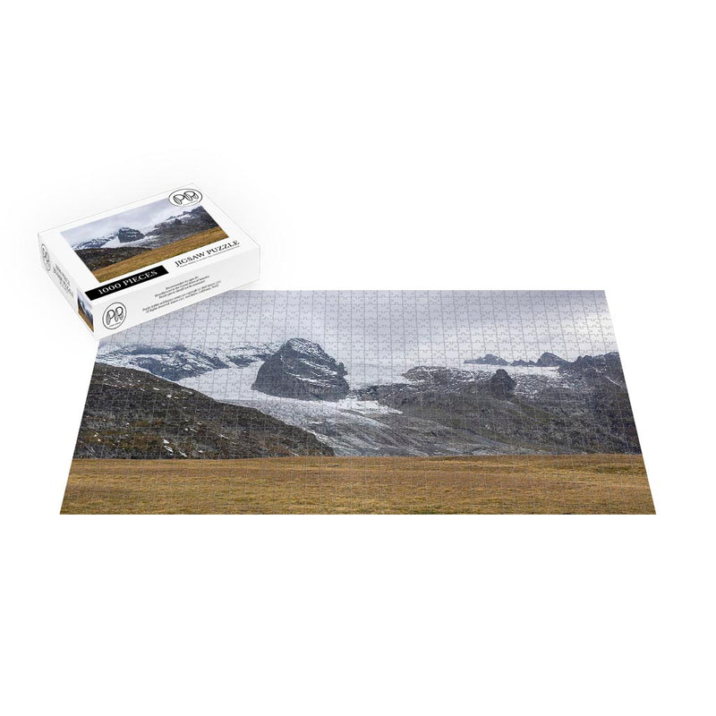 Sofia Massif and Sofia Glacier, Karachay-Cherkessia, Caucasus Mountains Jigsaw Puzzle