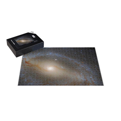 Hubble Spies a Serpentine Spiral Galaxy Jigsaw Puzzle