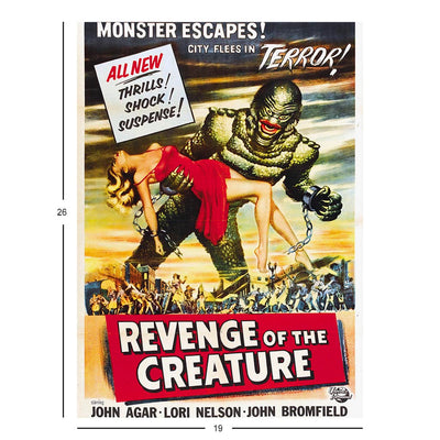 Revenge Of The Creature From The Black Lagoon Jigsaw Puzzle