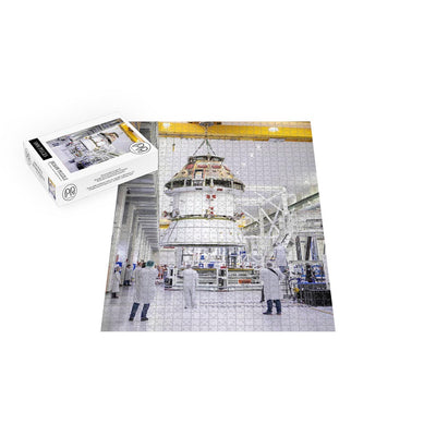 Orion Spacecraft Adapter (SA) Cone Install at Kennedy Space Center, FL Jigsaw Puzzle