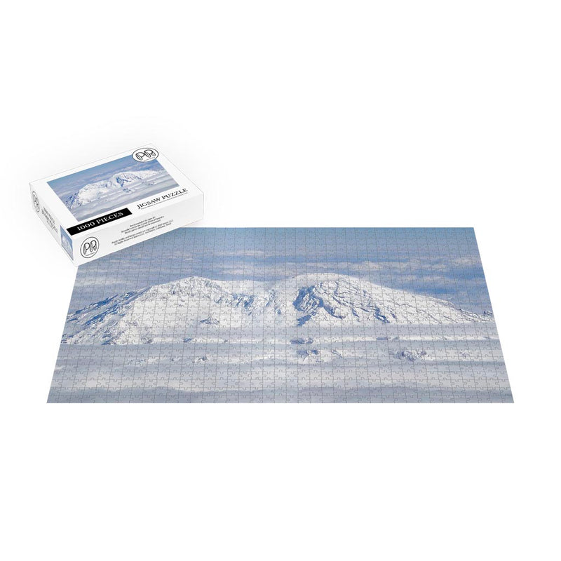 Aerial View of Mount Rainier, WA Jigsaw Puzzle