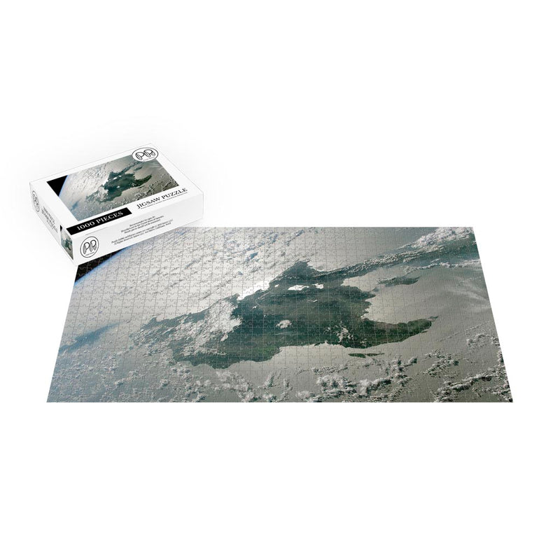 ISS Photograph of Hispaniola in the Caribbean Jigsaw Puzzle