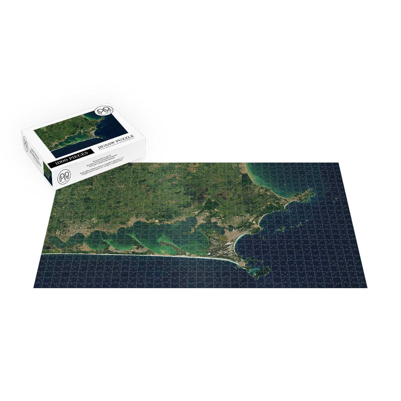 Landsat 9 Image of Cabo Frio, Brazil Jigsaw Puzzle