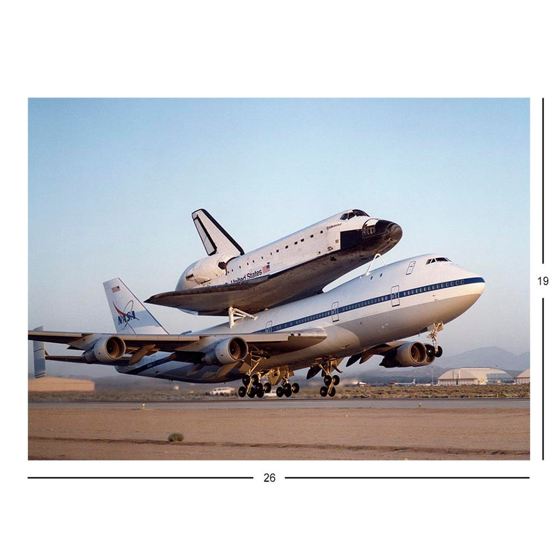 Space Shuttle Endeavour Begins Its Ferry Flight To The Kennedy Space Center in Florida Jigsaw Puzzle