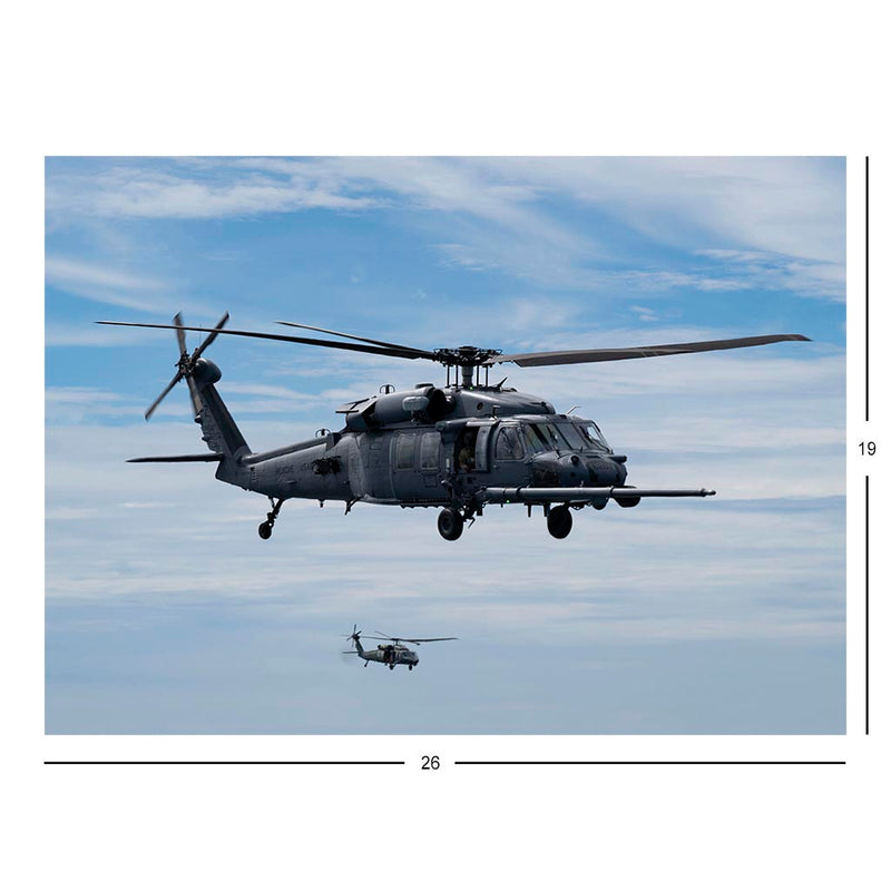 An Air Force HH-60G Pave Hawk Flies At Kadena Air Base, Japan Jigsaw Puzzle